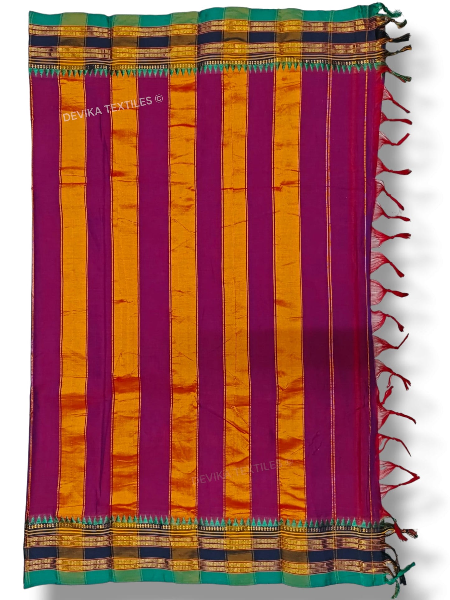 Magenta Sanvi (Narayanapet Pure Cotton saree)