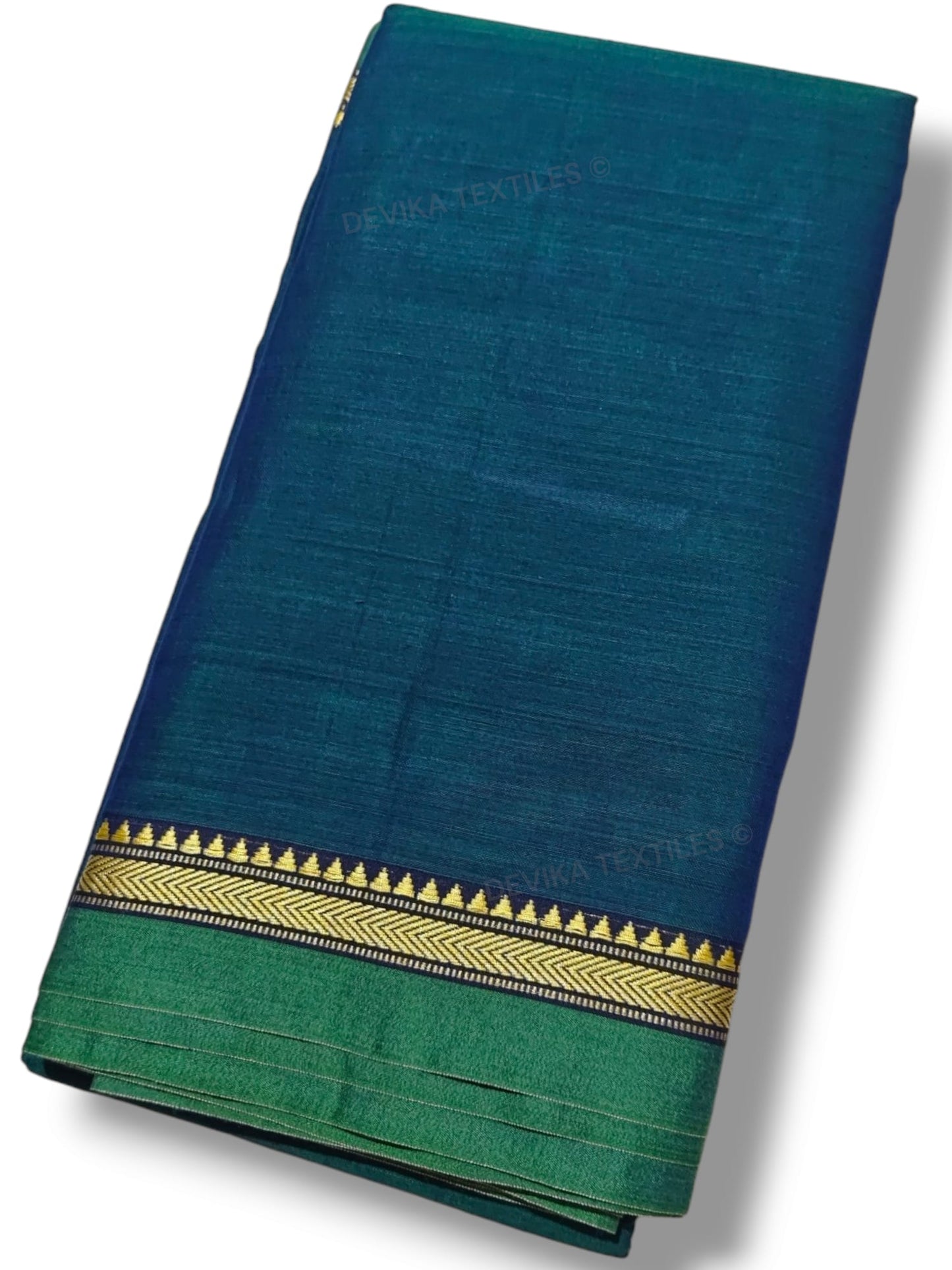 Rama Ashwini Narayanpeth Pure Mercerised cotton Handloom Saree With Running Blouse Piece (Same as saree)