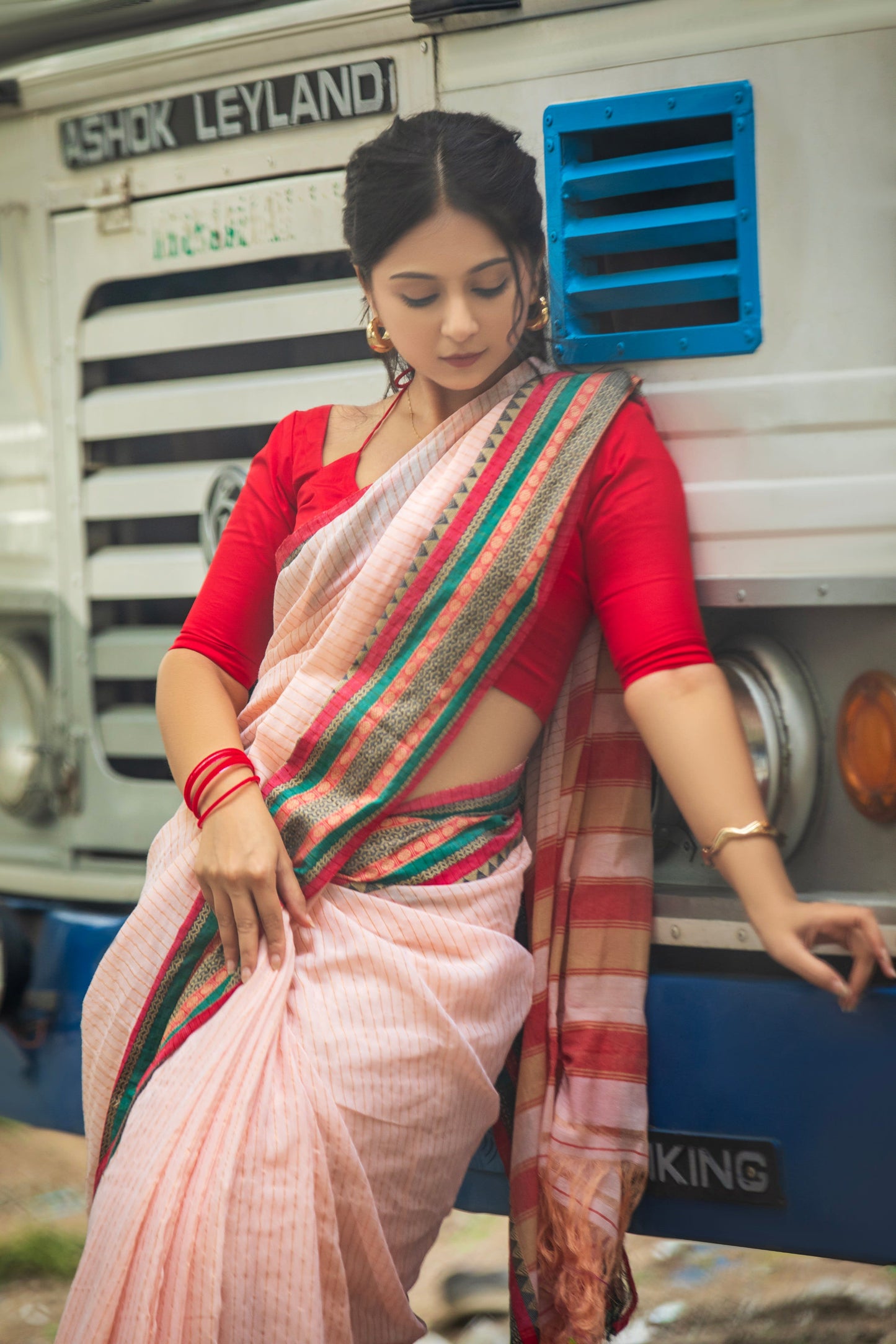Anuradha Narayanpet Pure Cotton saree