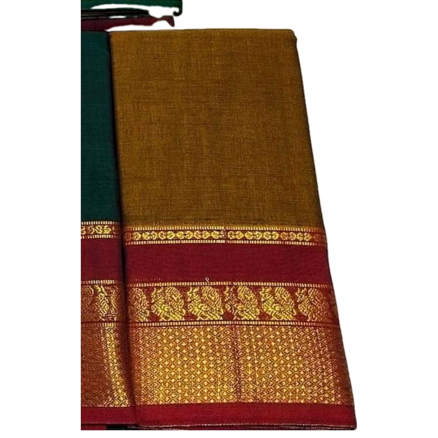 Narayanpet Pure Cotton Saree With Running Blouse Piece For Women