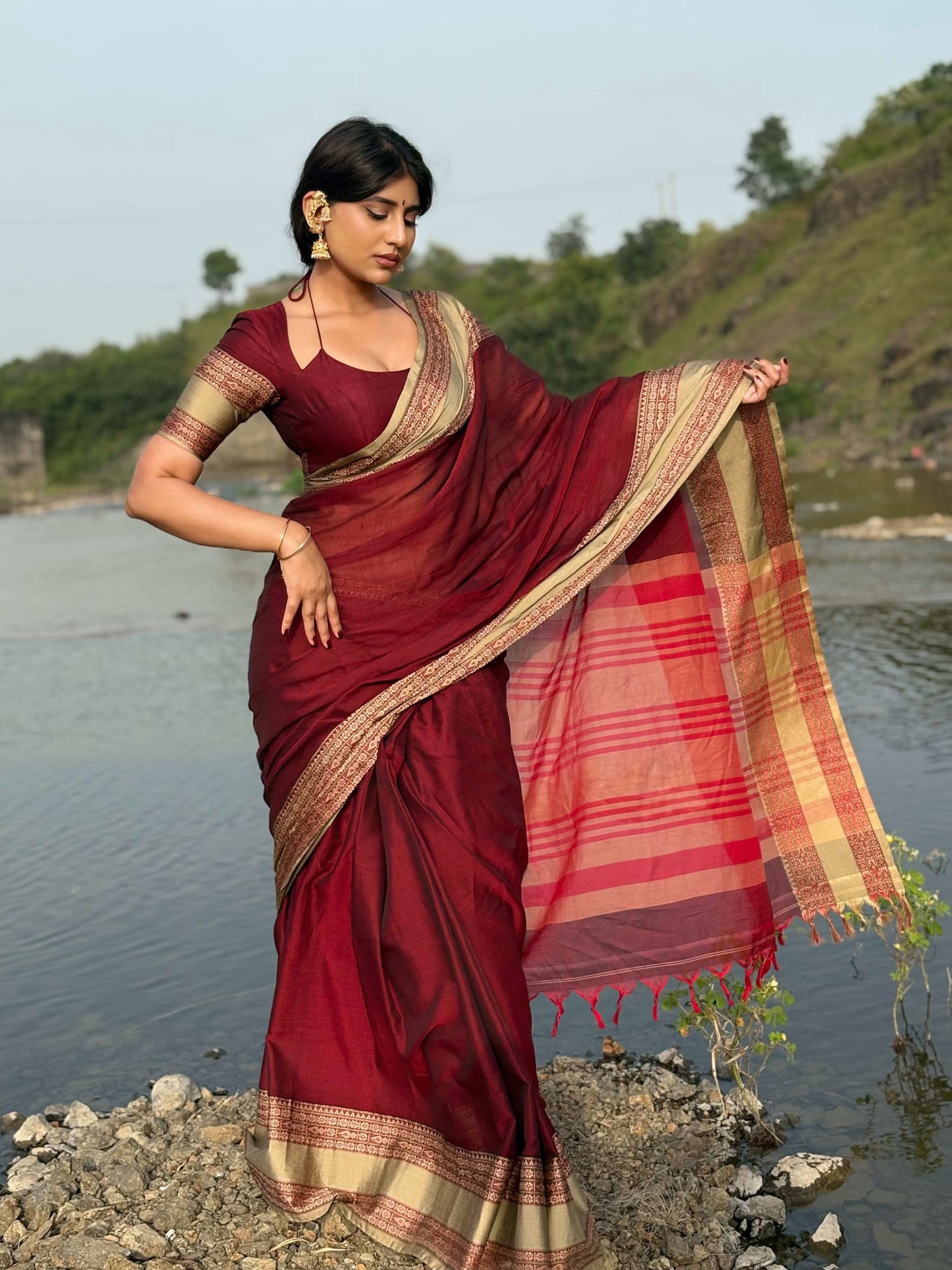 Exclusive DEVIKA saree Pure Cotton saree
