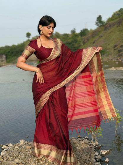Exclusive DEVIKA saree Pure Cotton saree