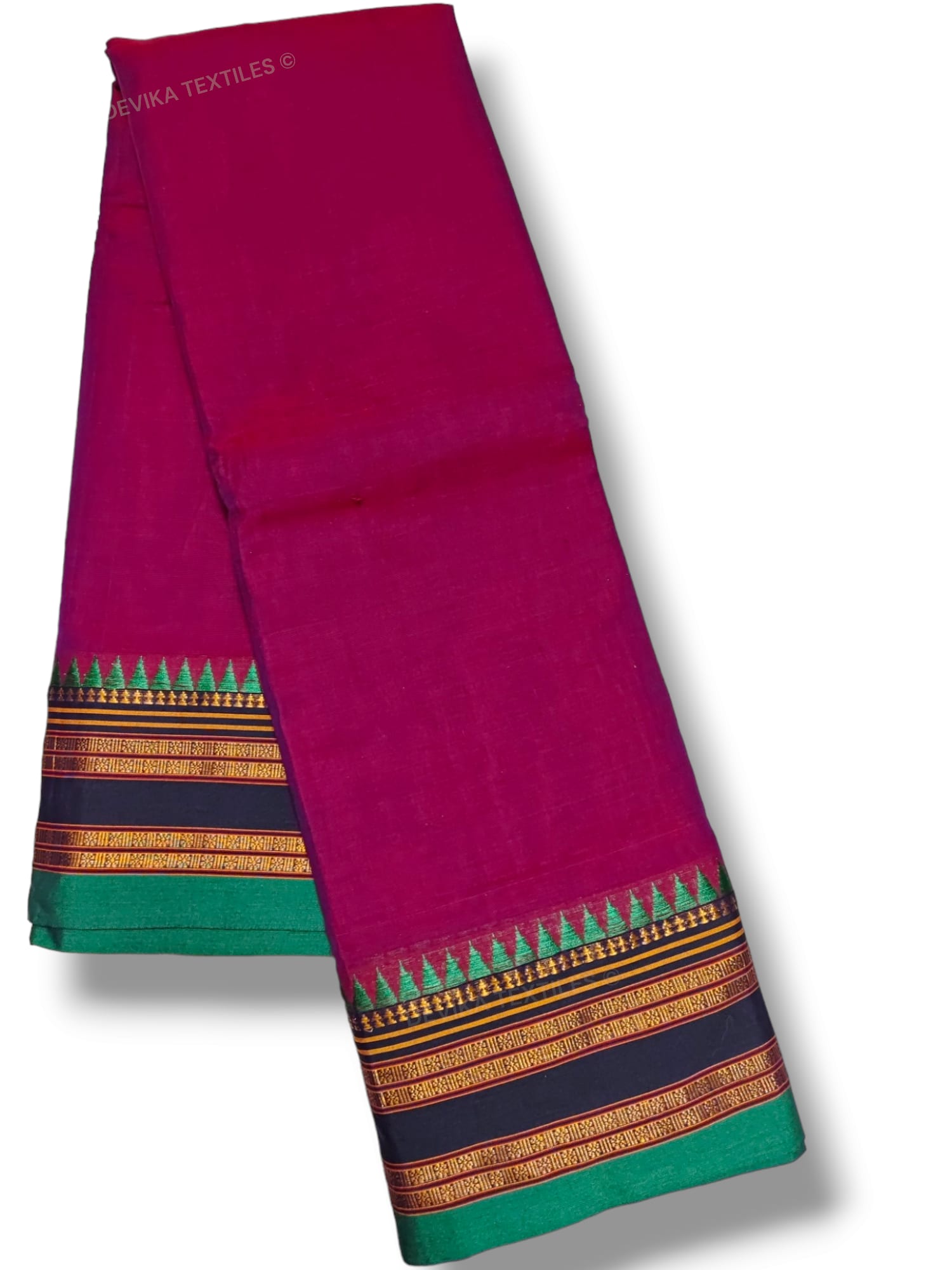 Magenta Sanvi (Narayanapet Pure Cotton saree)