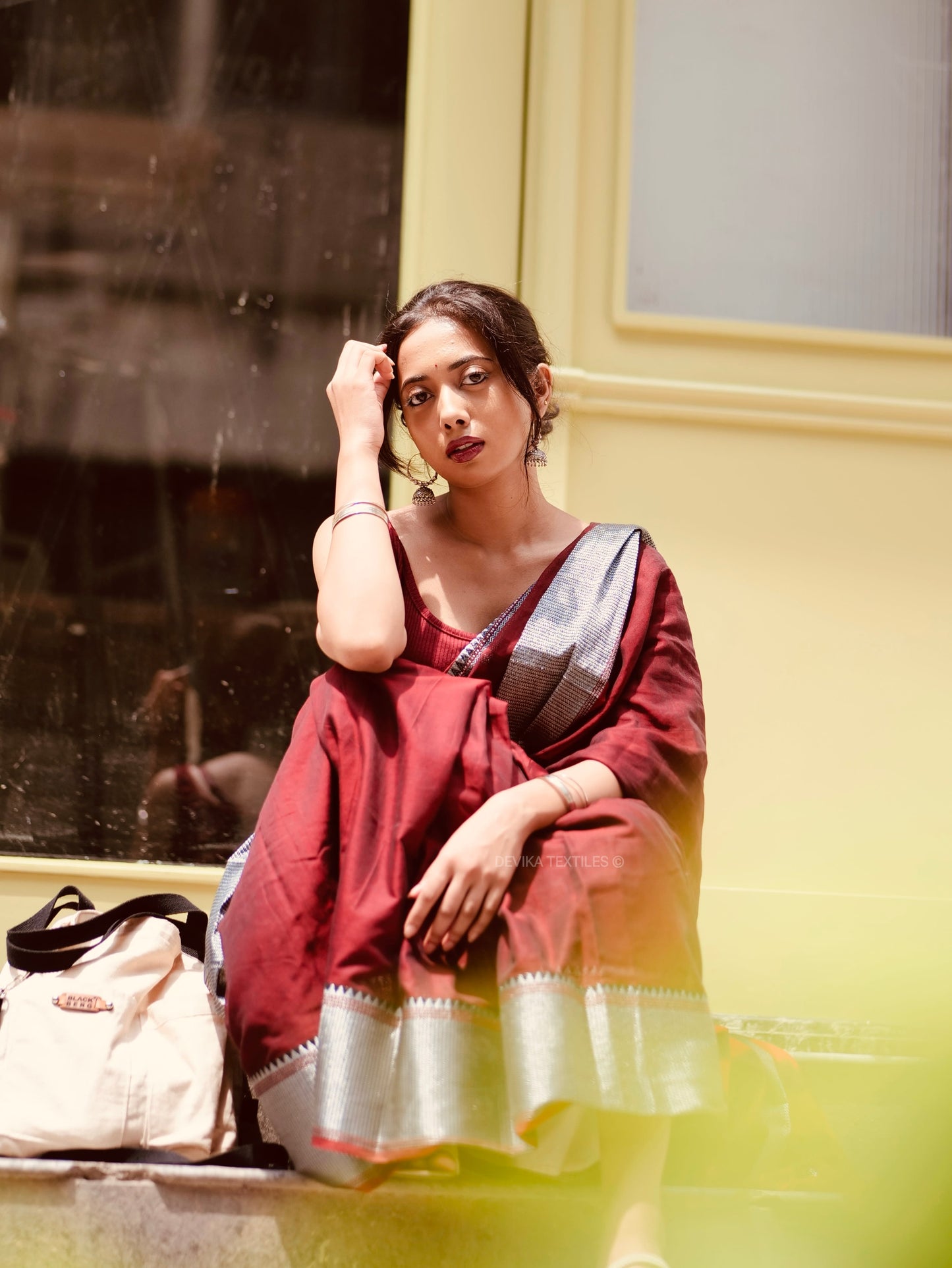 Narayanapet Pure Cotton saree with running blouse piece (Same as saree)