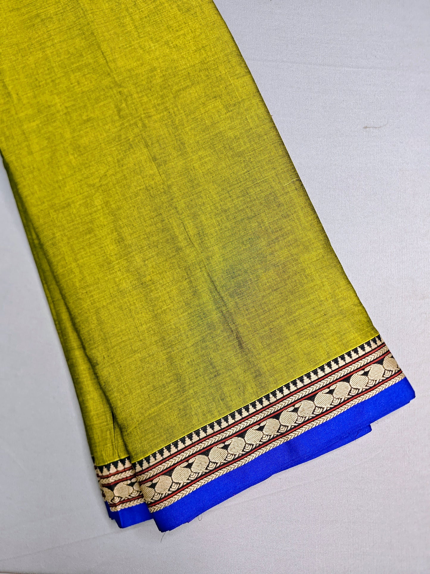 Mehandi Green Mayuri Exclusive Devika Cotton saree