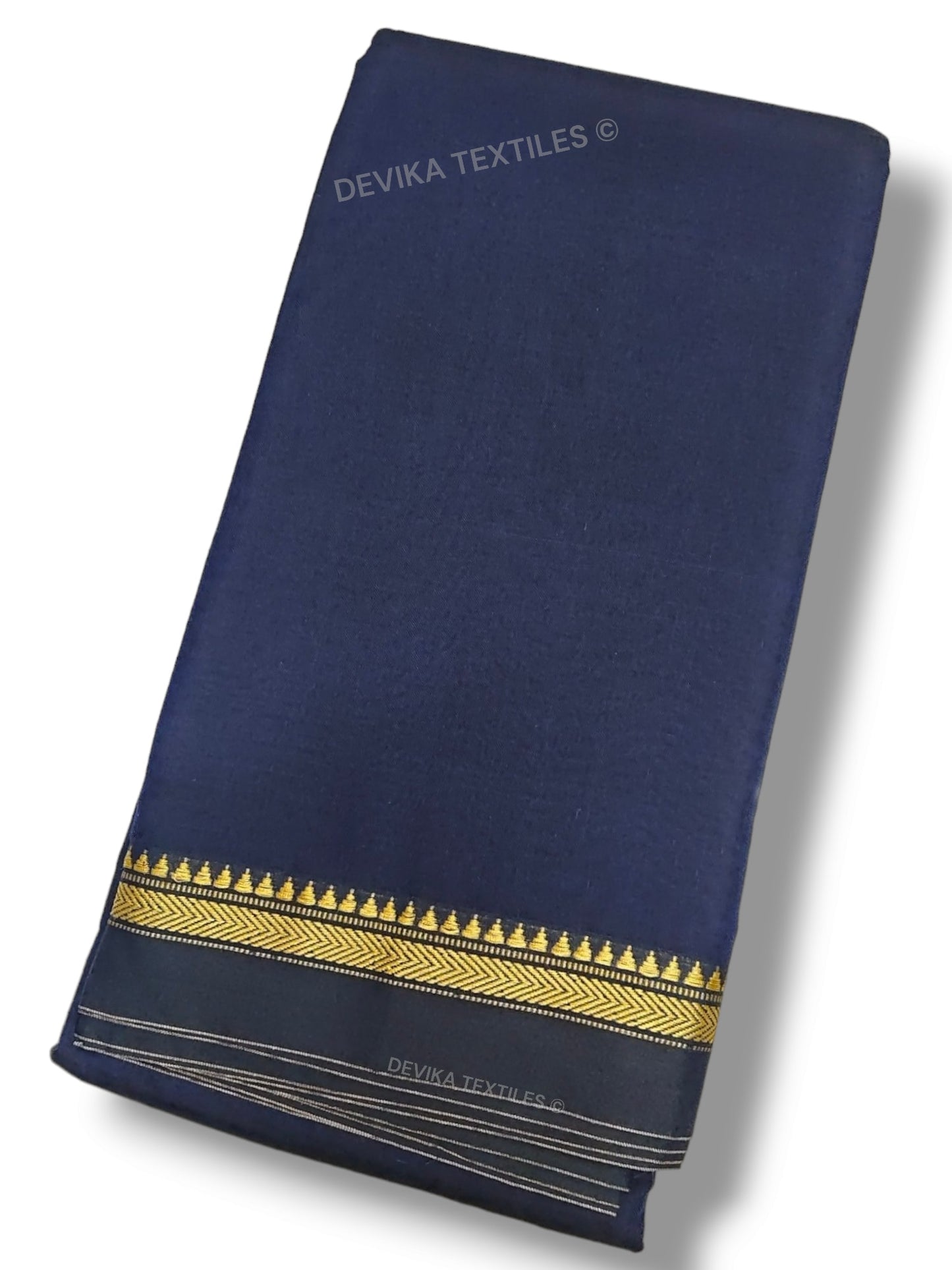 Voilet Ashwini Pure cotton Narayanpeth handloom  saree with running blouse piece