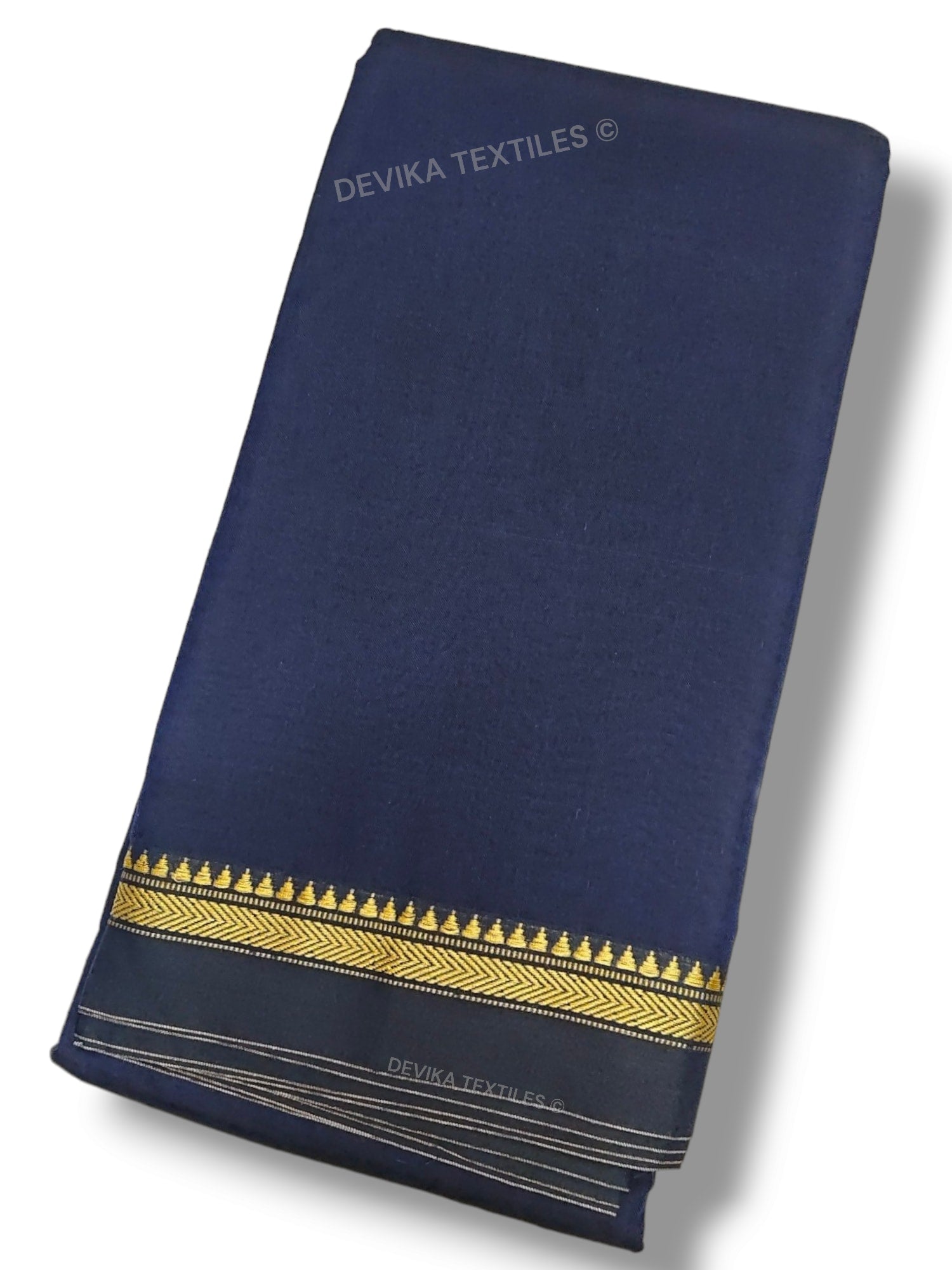 Voilet Ashwini Pure cotton Narayanpeth handloom  saree with running blouse piece